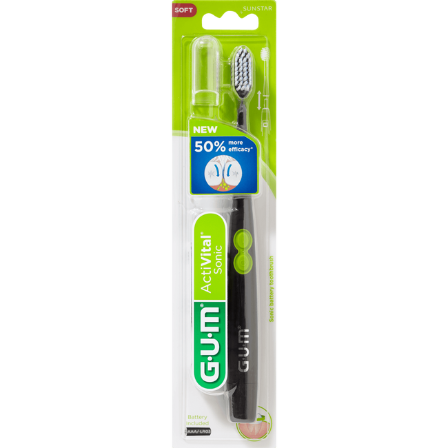 2x GUM Elektrische Tandenborstel Activital Sonic