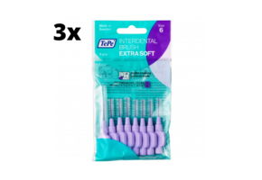 TePe Extra Soft Lila 1,10mm 3 x 8 stuks - Voordeelverpakking