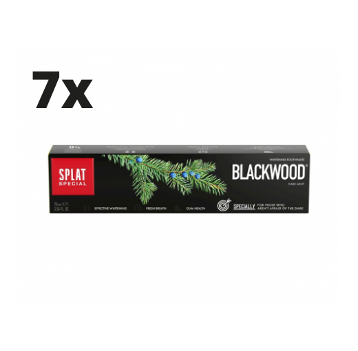 7x Splat Tandpasta Special Blackwood - 75ml
