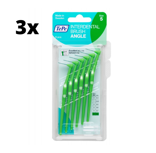 TePe Angle Groen - 18 stuks - Rager - Voordeelverpakking