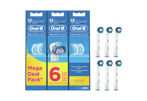 Oral-B Precision Clean Opzetborstels - 6 stuks