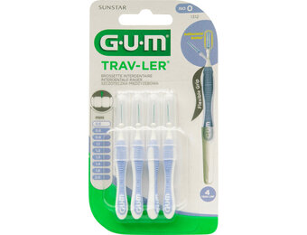 GUM Trav-ler Ragers 0.6 mm Lila - 4 stuks