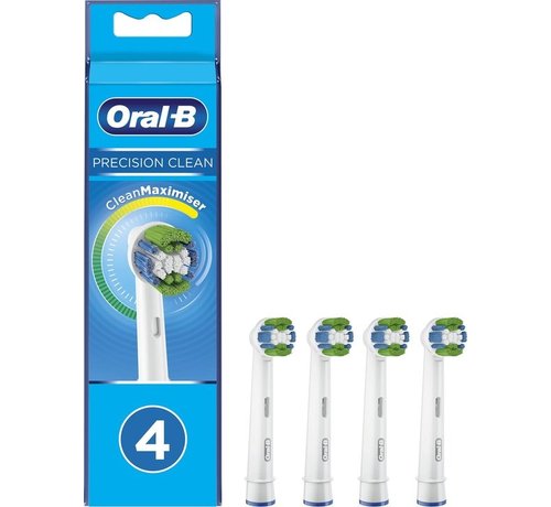 Oral-B Oral B Precision Clean CleanMaximiser Opzetborstels - 4 stuks
