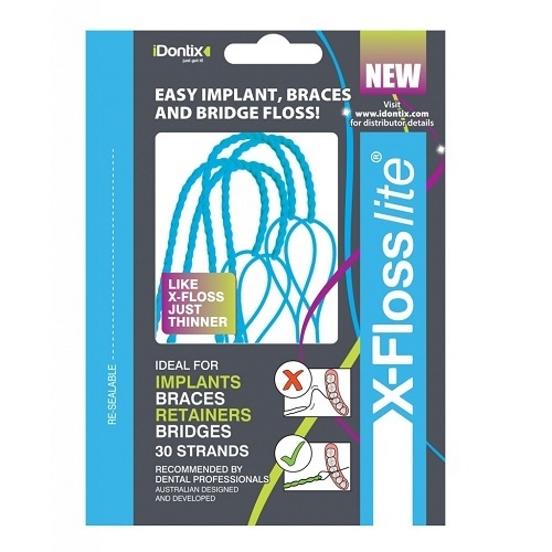 iDontix X-floss Lite - Blauw 3x 30 stuks