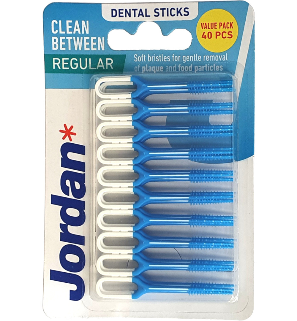 Jordan Clean Between Sticks Regular - 40 Stuks