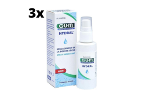 GUM Hydral Droge Mond Spray - 3 x 50 ml - Voordeelverpakking