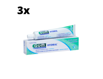 GUM Hydral Tandpasta - 3 x 75 ml - Voordeelverpakking