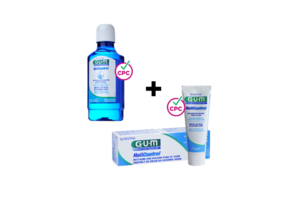 GUM HaliControl Tandpasta + Mondspoelmiddel - Voordeelverpakking