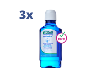 GUM HaliControl Mondspoelmiddel - 3 x 300 ml - Voordeelverpakking