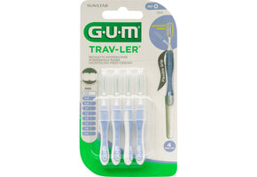 3x GUM Trav-Ler Ragers Lila 0.6mm blister à 4 stuks