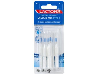 Lactona Ragers EasyGrip Conisch Type A 2,5-5,0mm Wit - 6 stuks