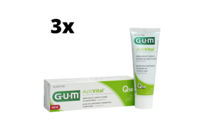 GUM Activital Tandpasta - 3 x 75 ml - Voordeelverpakking
