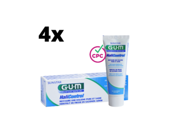 4x GUM Tandpasta HaliControl 75 ml
