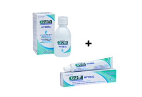 GUM Hydral Voordeelpakket - Tandpasta + Mondspoelmiddel