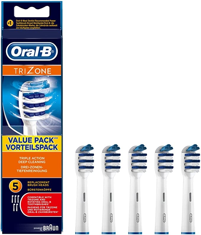 Oral B Opzetstukjes TriZone - 5 stuks