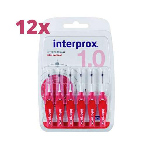 Interprox Premium Mini Conical - 2.0 - 4.0 mm - 12 x 6 stuks - Voordeelpakket