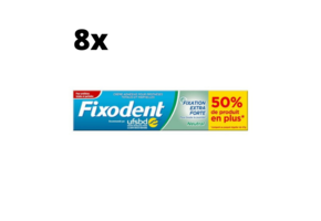 Fixodent Kleefpasta Neutral - 8 x 70,5 gram - Voordeelpakket