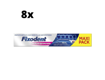 Fixodent Microseal Kleefpasta voor Gedeeltelijke Gebitsprotheses - 8 x 57 gram - Voordeelpakket