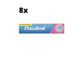 Fixodent Kleefpasta Original - 8 x 47 gram - Voordeelpakket