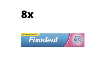 Fixodent Kleefpasta Original - 8 x 47 gram - Voordeelpakket