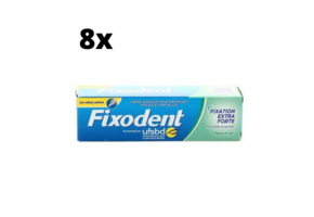 Fixodent Kleefpasta Neutral - 8 x 47 gram - Voordeelpakket