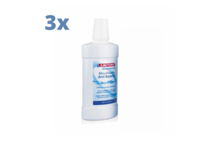 Lactona Mondwater Anti-bacterial - 3 x 500 ml - Voordeelverpakking