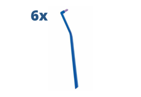 6x Curaprox Tandenborstel Single - Lang (1009) - Voordeelverpakking