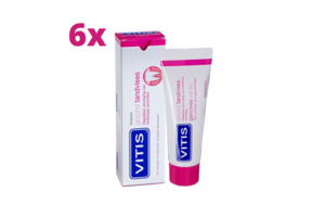 Vitis Gezond Tandvlees Tandpasta - 6 x 75 ml - Voordeelverpakking