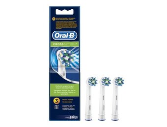 Oral-B Cross Action Opzetborstels - 3 stuks