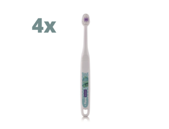 4x Vitis Baby Tandenborstel - Voordeelverpakking