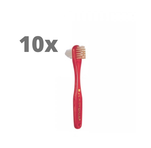 10x Lactona Protheseborstel - Voordeelverpakking