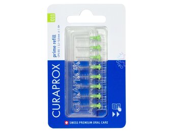 Curaprox Rager Prime Refill CPS 011 Groen 5.0 mm - 8 stuks