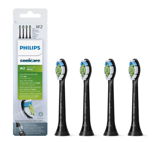 Philips Sonicare Philips Sonicare Opzetborstels Optimal White HX6064/11 - Black Edition