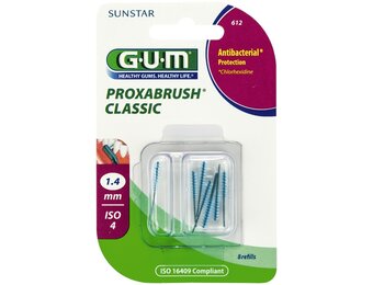 GUM Proxabrush Classic 1.4mm refills 612 - 8 stuks