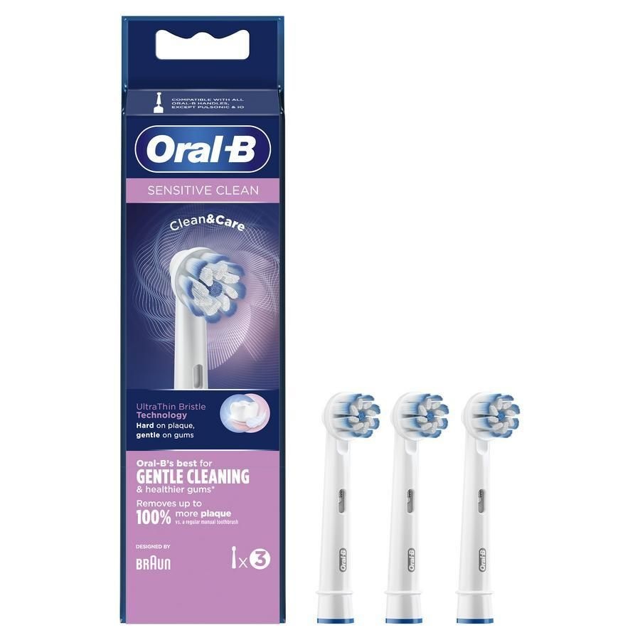 Handvol geleidelijk Controle Oral B Opzetborstels Sensitive Clean - 3 Stuks - Kiesrijk