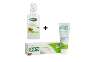 GUM Activital Tandpasta + Mondwater - Voordeelverpakking