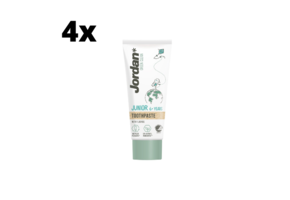 Jordan Green Clean Junior 6+ tandpasta - 4x 50ml - Voordeelverpakking