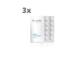 3x BlueM Dentale Kauwgom - Voordeelverpakking