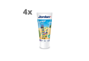 Jordan Tandpasta Junior 6-12 jaar - 4 x 50ml - Voordeelverpakking