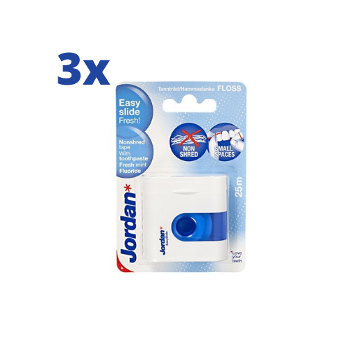 Jordan Floss Easy Slide Fresh - 3 x 25m - Voordeelverpakking