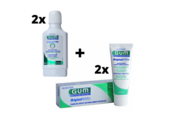 GUM Original White Voordeelpakket - 2x Mondwater + 2x Tandpasta