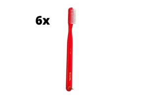 6x GUM Tandenborstel Classic Soft Grote Kop - 411
