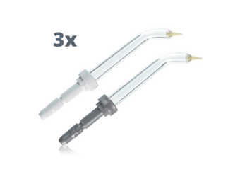 Waterpik Pik Pocket Tips PP100 - 3 x 2 stuks - Voordeelverpakking