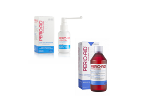 PerioAid Voordeelpakket - Mondspoeling + Mondspray