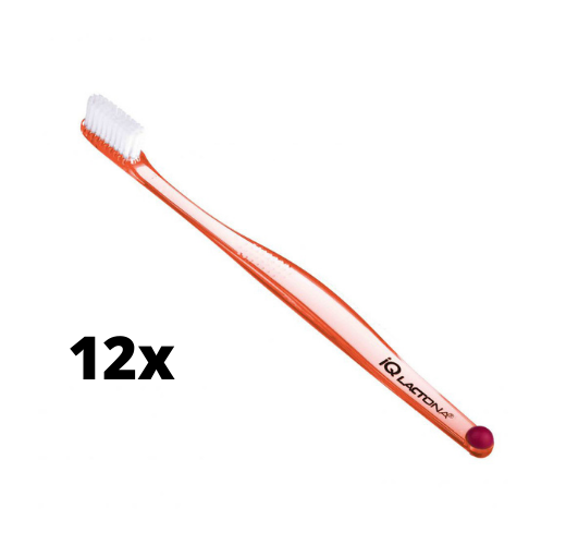 12x Lactona IQ Extra Soft Tandenborstel