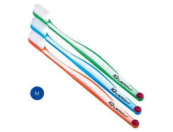 3x Lactona IQ Medium Tandenborstel