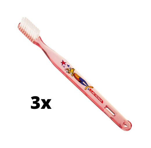 Lactona M30 Junior Tandenborstel - 3 stuks - Voordeelverpakking
