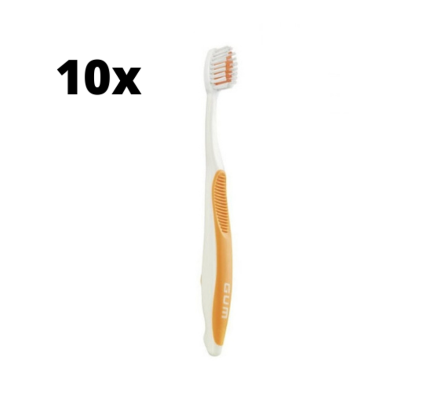 10x GUM Ortho Tandenborstel - Voordeelverpakking