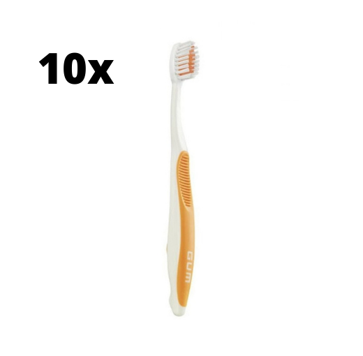 10x GUM Ortho Tandenborstel - Voordeelverpakking