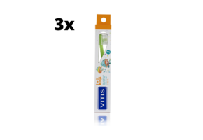 3x Vitis Tandenborstel Kids - Voordeelverpakking